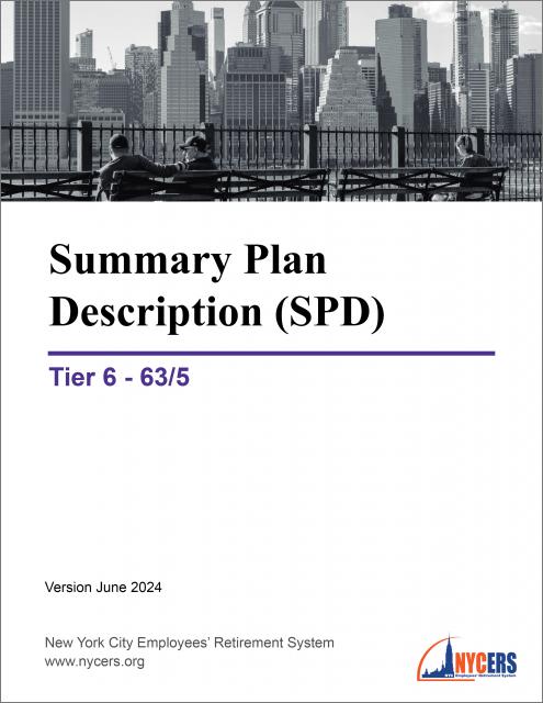 Tier 6, 63/10 Summary Plan Description (SPD) - New York City Employees ...